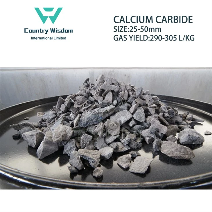 Chinese 25-50mm Calcium Carbide For Sale