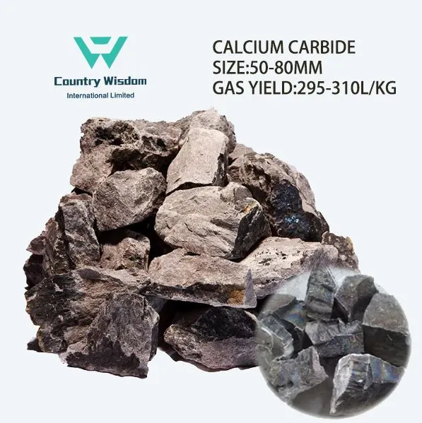 Price Calcium Carbide 50-80 mm 295 L / Kg in China